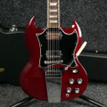 Gibson 1993 SG Standard, Vibrola - Red w/Hard Case - 2nd Hand
