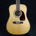 Epiphone DR-212 Dreadnought Acoustic, 12-String - Natural - 2nd Hand