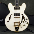 Epiphone ES-355 Dot Limited Edition - White w/Hard Case - 2nd Hand