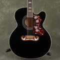 Epiphone EJ-200SCE Electro-Acoustic Guitar - Black - 2nd Hand