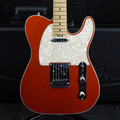 Fender Deluxe Telecaster - MN - Candy Tangerine w/ Case - 2nd Hand