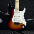 Fender Deluxe Stratocaster HSS - 3-Tone Sunburst w/Hard Case - 2nd Hand