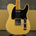 Fender Custom Shop 53 Telecaster, Heavy Relic - Blonde w/Hard Case - 2nd Hand