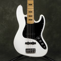 Squier Vintage Modified Jazz Bass 5-String - White - 2nd Hand