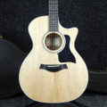 Taylor 314ce, 2017 Model Electro-Acoustic Guitar - Natural w/Case - 2nd Hand