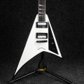 Jackson JS32 Rhoads Electric Guitar - White with Black Bevel - 2nd Hand