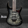 Ibanez RG970WQMZ - Black Ice Burst w/Soft Case - 2nd Hand