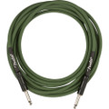 Fender Joe Strummer Instrument Cable, 13 - Drab Green