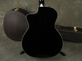 Taylor 214ce-BLK DLX Deluxe - Black w/Hard Case - 2nd Hand