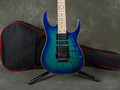 Ibanez RG370AHMZ Electric Guitar - Blueburst w/Gig Bag - 2nd Hand