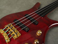 Warwick Thumb 4-String Fretless Bass - Red w/Flight Case - 2nd Hand