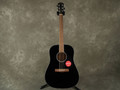 Fender CD-60 V3 Dreadnought Acoustic Guitar - WN - Black - Ex Demo