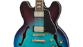 Epiphone ES-335 Figured - Blueberry Burst - Body Close Up