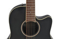 Ovation Applause E-Acoustic AB2412II Mid Cutaway 12-String - Black Satin