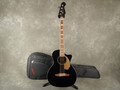 Fender Kingman Acoustic Bass - Black w/Gig Bag - 2nd Hand