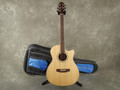 Crafter HTC-100SEQ Electro-Acoustic Guitar - Natural w/Gig Bag - 2nd Hand