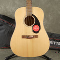 Fender CD-60S Acoustic Guitar - Natural w/Gig Bag - 2nd Hand