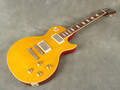 Burny RLG55 Electric Guitar - Amber w/Hard Case - 2nd Hand