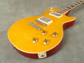 Burny RLG55 Electric Guitar - Amber w/Hard Case - 2nd Hand