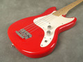 Squier Bronco Bass Guitar - Red - 2nd Hand