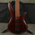 Ibanez SR500E Bass Guitar - Natural Mahogany w/Soft Case - 2nd Hand
