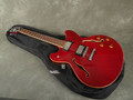 Washburn HB30 Semi-Hollow Guitar - Cherry Red w/Gig Bag - 2nd Hand