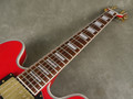 Bad Cat EC-355 Semi Hollow - Cherry w/Gold Hardware - 2nd Hand