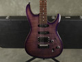 Ibanez S4 SA 260FM - Transparent Purple w/Hard Case - 2nd Hand