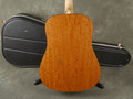 Martin DX1 Tawny Satinwood Acoustic Guitar - Natural w/Hard Case - 2nd Hand