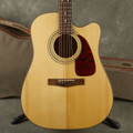 Fender DG14SCE Electro-Acoustic - Natural w/Hard Case - 2nd Hand