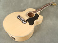 Harley Benton Line King CE NT Acoustic - Natural w/Hard Case - 2nd Hand