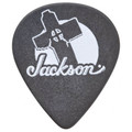 Jackson 551 White Cross Picks (12 Pack) - Thin/Medium .60mm