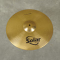 Solar 16 inch Crash Cymbal - 2nd Hand