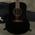 Fender DG-4 Acoustic Guitar - Black w/Gig Bag - 2nd Hand
