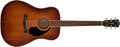 Fender PD-220E Dreadnought - Aged Cognac Burst