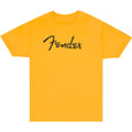 Fender Spaghetti Logo T-Shirt, Butterscotch, Medium