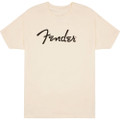 Fender Spaghetti Logo T-Shirt, Olympic White, Small