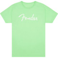 Fender Spaghetti Logo T-Shirt, Surf Green, Large