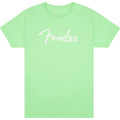 Fender Spaghetti Logo T-Shirt, Surf Green, Small