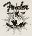 Fender World Tour T-Shirt, Vintage White, Medium