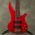 Yamaha RBX765A 5-String Bass Guitar - Red - 2nd Hand