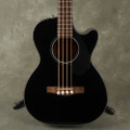 Fender CB-60SCE Electro-Acoustic Bass Guitar - Black - Ex Demo