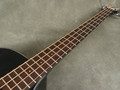 Fender CB-60SCE Electro-Acoustic Bass Guitar - Black - Ex Demo