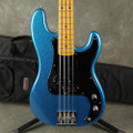 Fender Steve Harris MIJ Precision Bass - Blue Metallic w/Gig Bag - 2nd Hand