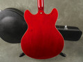 Peavey JF1EX Semi-Hollow - Trans Red w/Hard Case - 2nd Hand