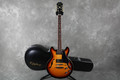 Epiphone ES-339 Electric Guitar - Vintage Sunburst w/Hard Case - 2nd Hand