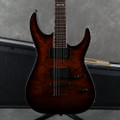 ESP LTD MH-350NT - Dark Brown Sunburst w/Hard Case - 2nd Hand