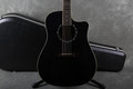 Fender T-Bucket 300CE Electro-Acoustic Guitar - Trans Black w/Case - 2nd Hand