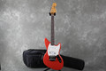 Fender Kurt Cobain Jag-Stang - Fiesta Red w/Gig Bag - 2nd Hand