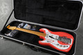 Burns Custom Elite Hank Marvin - Left Handed - Fiesta Red w/Hard Case - 2nd Hand